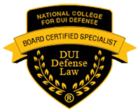 National College for DUI Defense - Board Certified Specialist